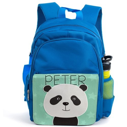 Personalised panda backpack - personalised,