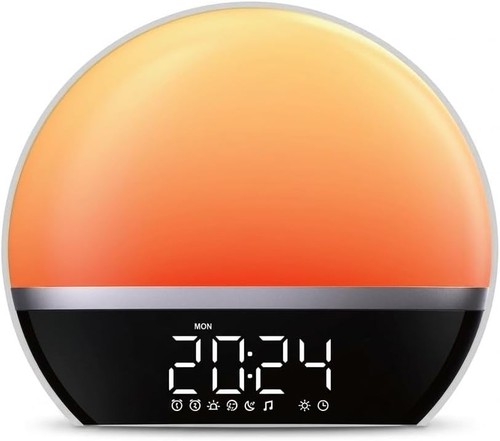 Sunrise alarm clock wake - alarm,
