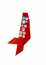 Rainbow badge sash