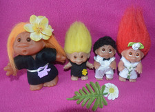 Vintage Dam Trolls 1980s ~