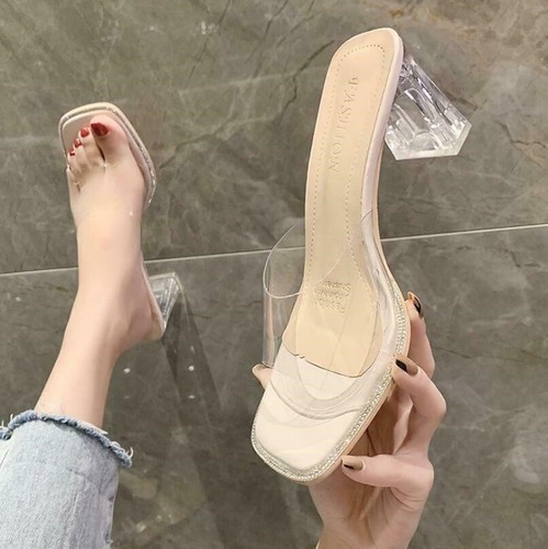 Womens ladies block - block, heels