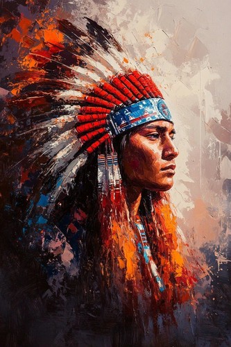 Native american indian - native,