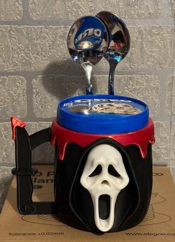 Scream gift icecream tub and - scream,