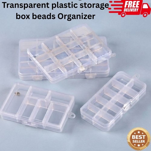 Clear plastic jewelry storage - clear,