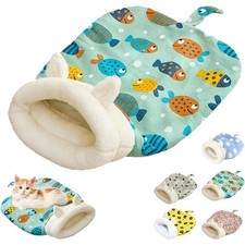 Cozy Pet Nest for Cats,Cat Sleeping Bag for Indoor Cats,Thrivenget Cozy Pet Nest