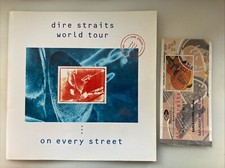 DIRE STRAITS - ON EVERY STREET WORLD TOUR PROGRAMME 1992 Inc Ticket