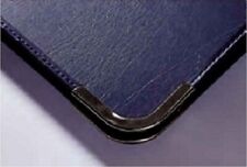 A2 Art Portfolio Folder Ring Binder in Black Faux Leather