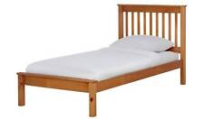 Aspley Single Wooden Bed Frame Oak Stain Stylish and Durable Bedroom Furniture