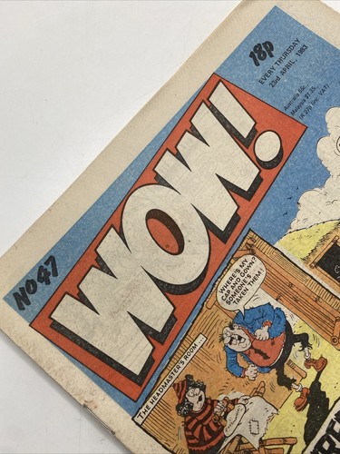 Wow vintage 80s comic - 80s,