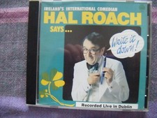 Hal Roach - Write It Down - Recorded Live in Dublin - CD