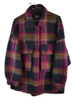 ZARA Pink Overshirt Jacket