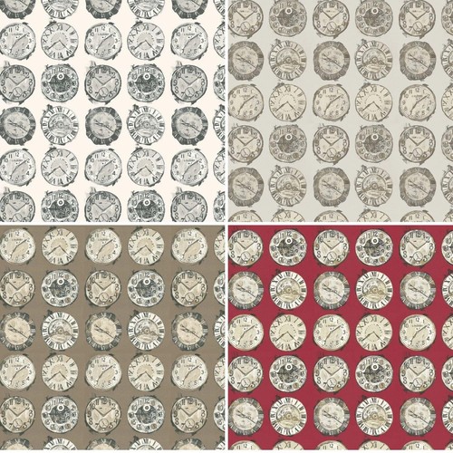 Antique clocks wallpaper four - clocks,