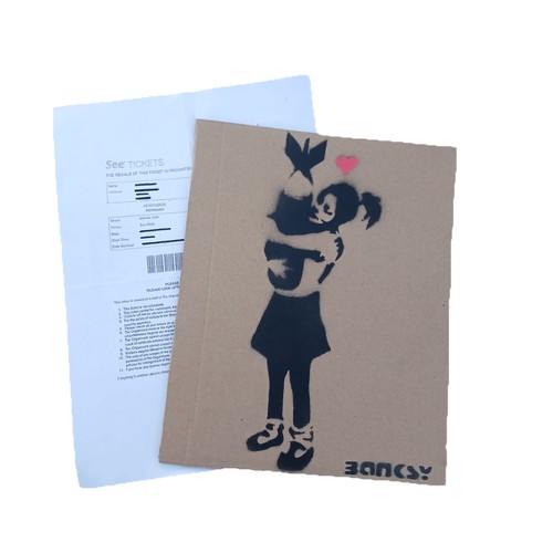 Banksy dismaland art rare - art,