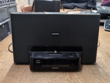 Sony XDR-DS16IPN DAB / DAB+ Radio Speaker Dock for Apple iPhone & iPod In Black