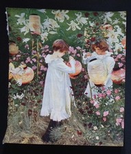 Carnation, Lily, Lily, Rose – John Singer Sargent – Tate Gallery British School