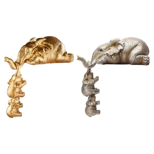 Elephant shelf sitter statue - elephant,