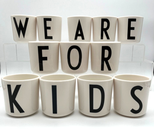 Danish design letters melamine - design,