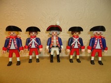 PLAYMOBIL BLUE COAT SOLDIERS (Napoleonic,Victorian) 