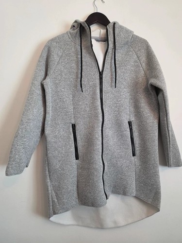 Beloved grey longline - , zip