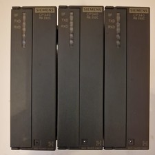 3  x Siemens SIMATIC S7-300, CP 340 / 6ES7340-1AH02-0AE0  40-1CH00-0AE0