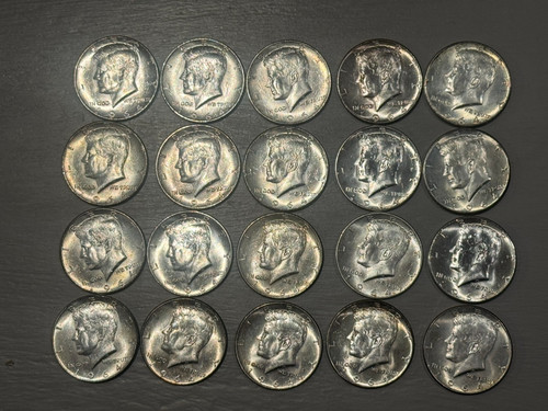 1964 kennedy silver - 1964,