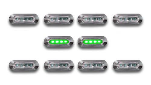 Led green side marker - side,