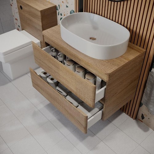 Bathroom cloakroom vanity unit - bathroom,