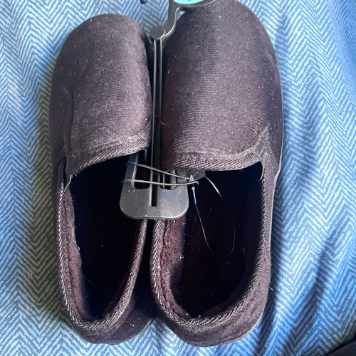 Men black slip - black, slip-on