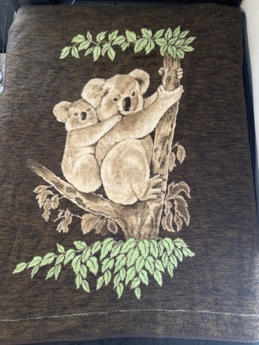 Koala bear fleece blanket - koala,