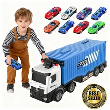 Toddler Toys Truck Carrier & 8