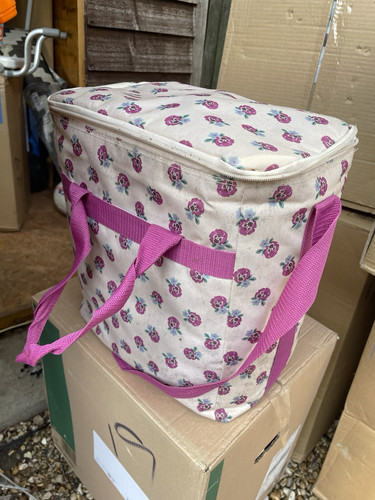 Floral insulated picnic bag - floral,