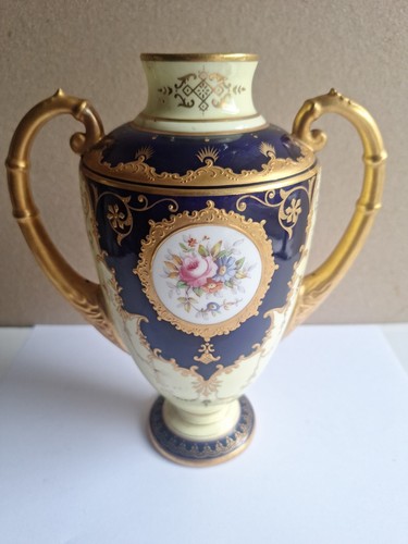 Antique coalport vase - antique, vase-quality