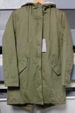 MENS ZARA HOODED PARKA COAT