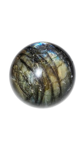 Labradorite polished sphere - polished,