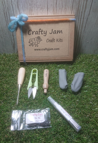 Needle felting accessory kit - needle,