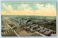1914 detroit michigan postcard - michigan,