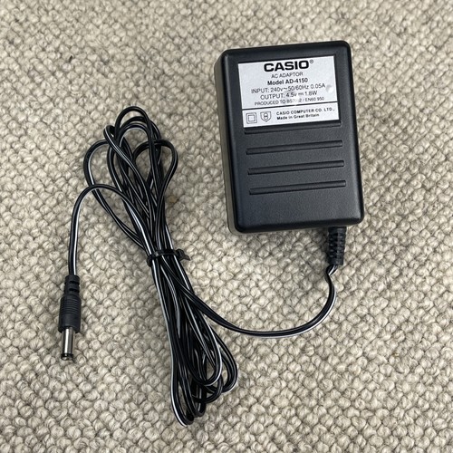 Casio 4150 adaptor 4 - casio, 4.5v