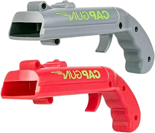 Beer bottle opener cap gun - beer,