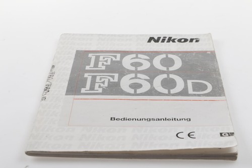 Nikon f60 f60d manual - f60,