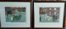 Organ Grinder and Rag and Bone Ltd Edition framed prints signed by Tom Dodson