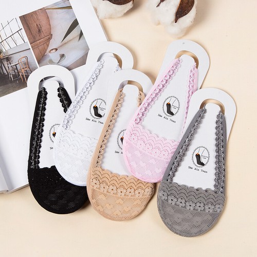 5pairs women lace slingback - women,