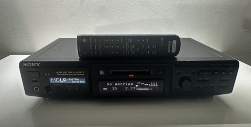 Sony mds je640 minidisc deck - sony,