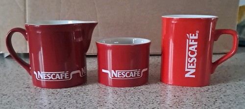 Nescafe coffee red white - coffee, &
