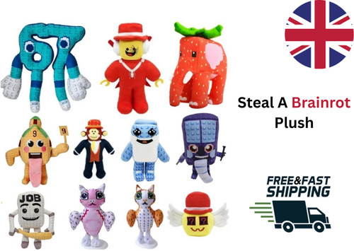 Steal brainrot plush sammy - brainrot,
