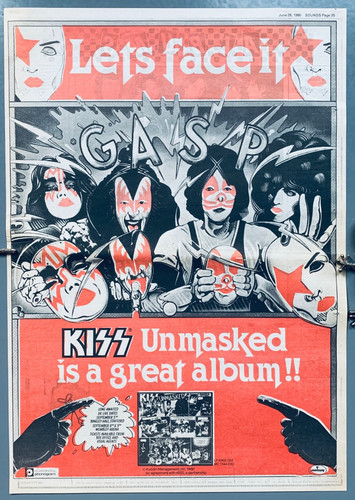 Kiss 1980 original poster - 1980,