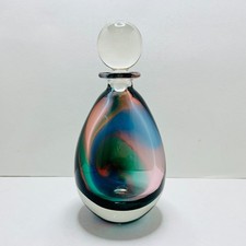 Signed Art Glass Teardrop Perfume Bottle 560g