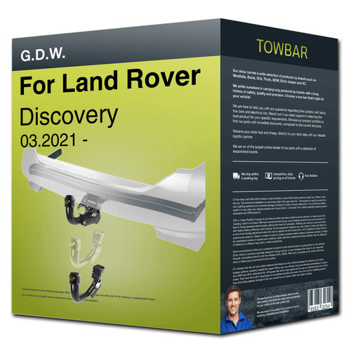 Towbar detachable for land - towbar,
