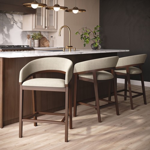 Set walnut beige - of, 3