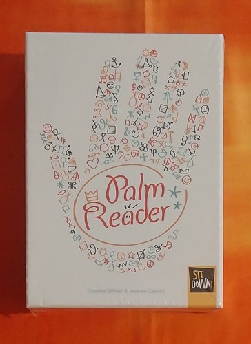 Sit down palm reader - sit,