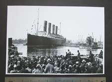 RMS LUSITANIA 11.9" x 8.7"